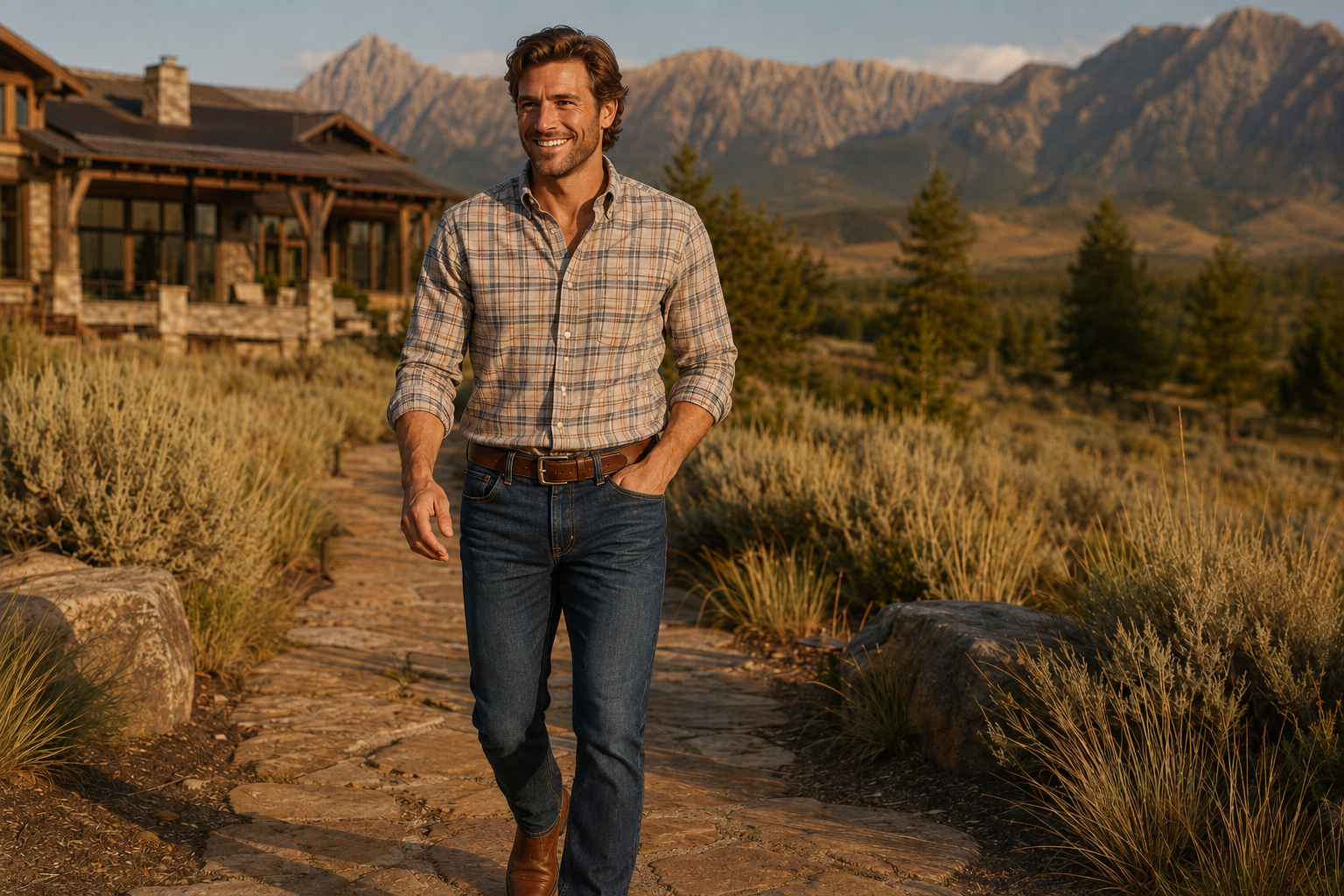 Western heritage menswear